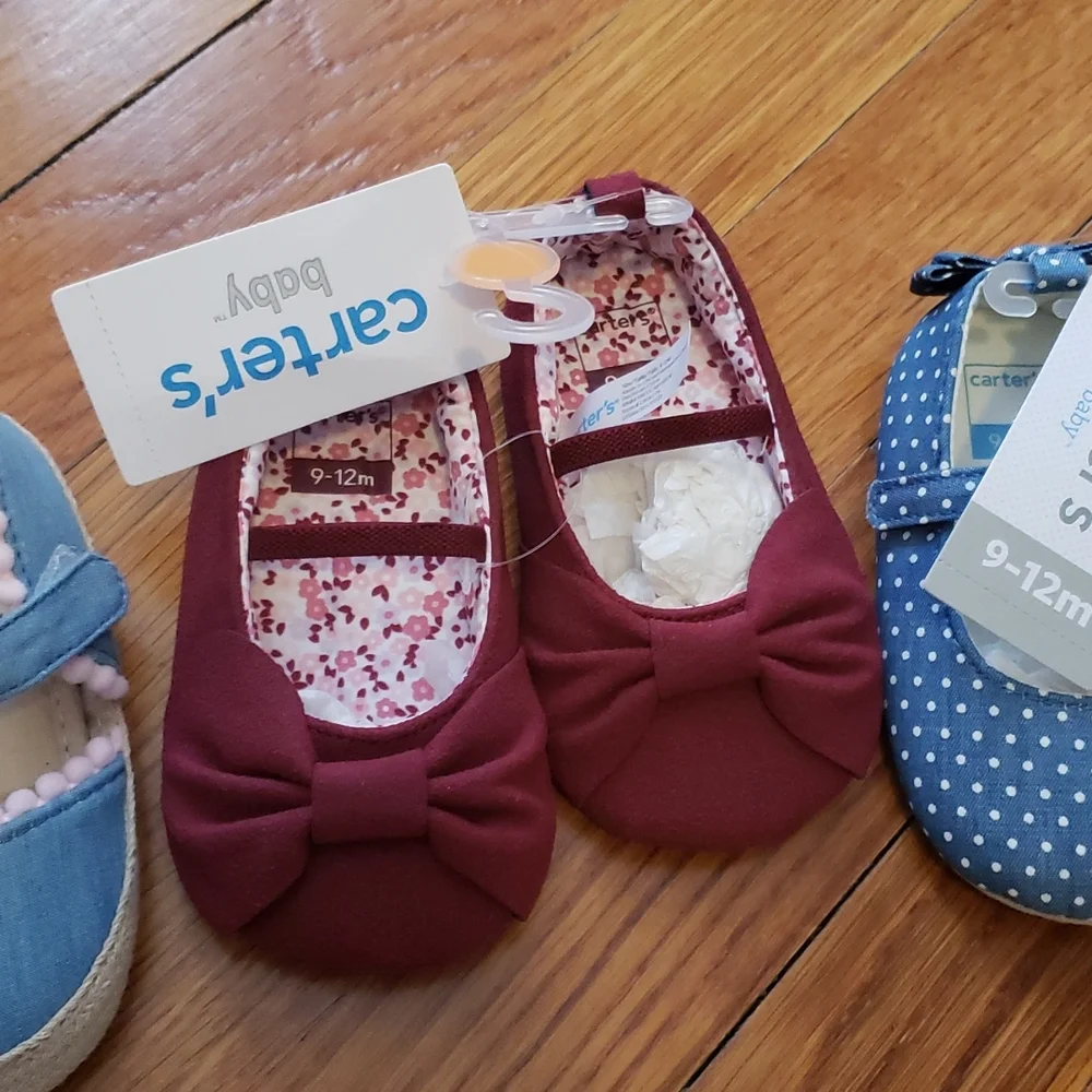 NWT baby girl shoes